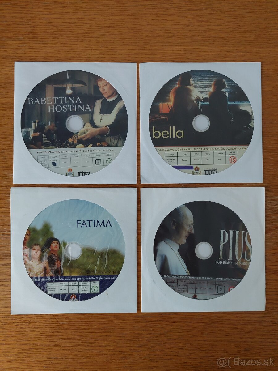 DVD filmy a CD audio