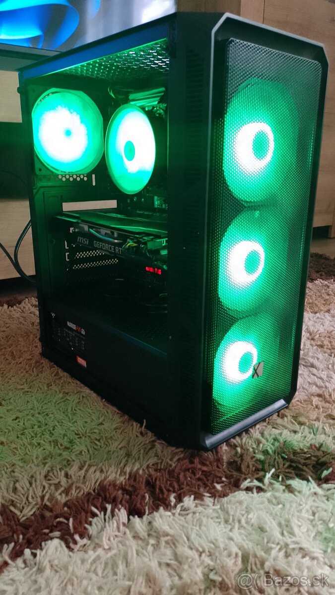 Predam herny PC/RYZEN-7/RTX 3060 Ti /32GB DDR4/NVMe-500GB