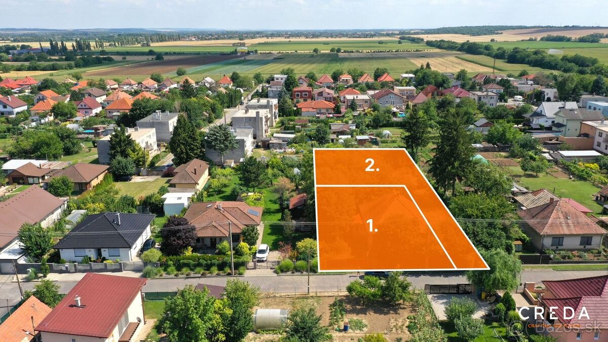 CREDA | predaj pozemok na 2 RD, Ivanka pri Nitre