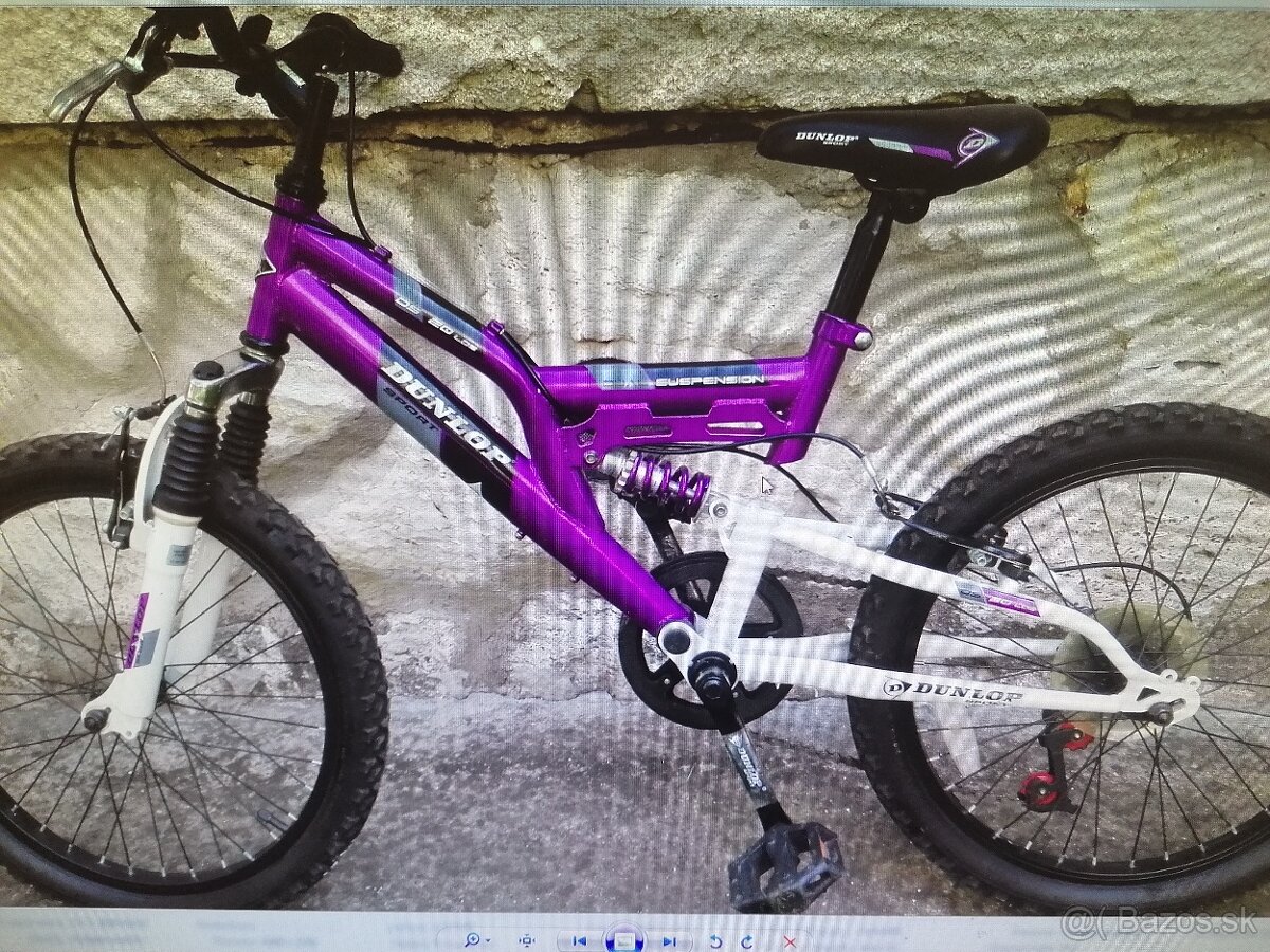 Nový odpružené horský detský bycikel