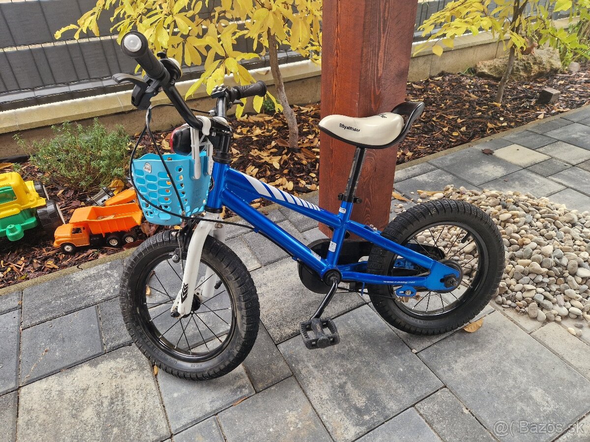 Detský bicykel s policajnou sirénou