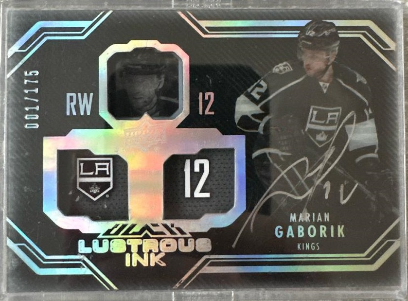 hokejové kartičky - Gáborík auto