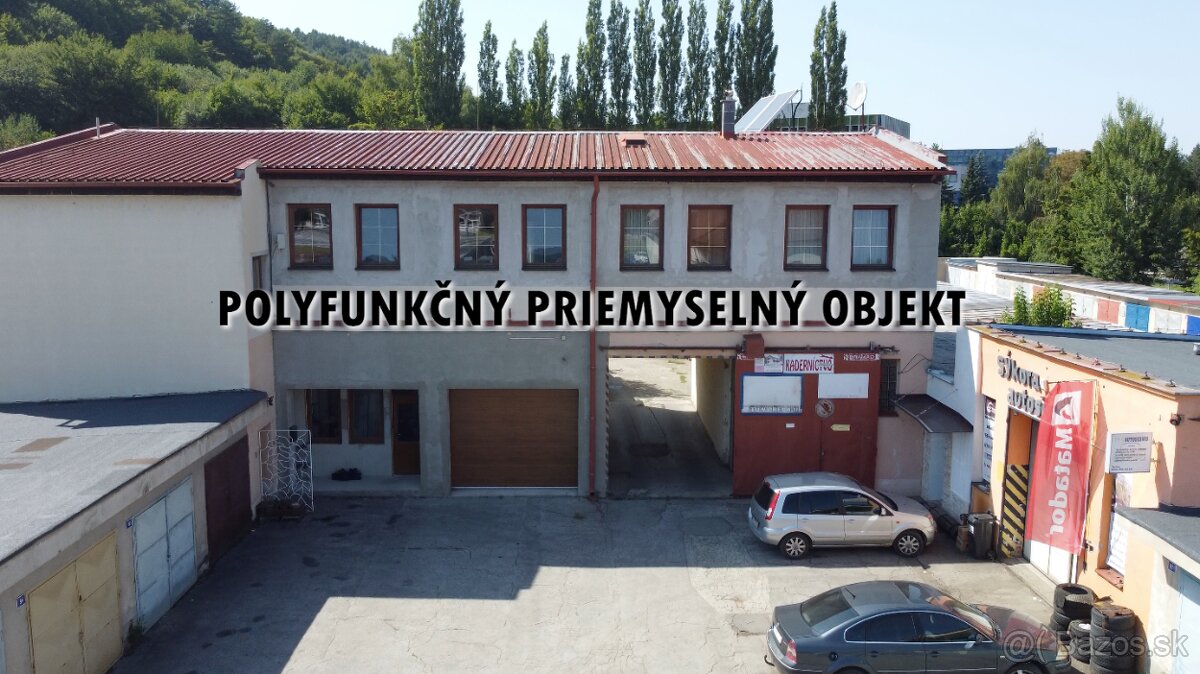 Priemyselno-polyfunkčný objekt v centre Novej Dubnice PREDAJ