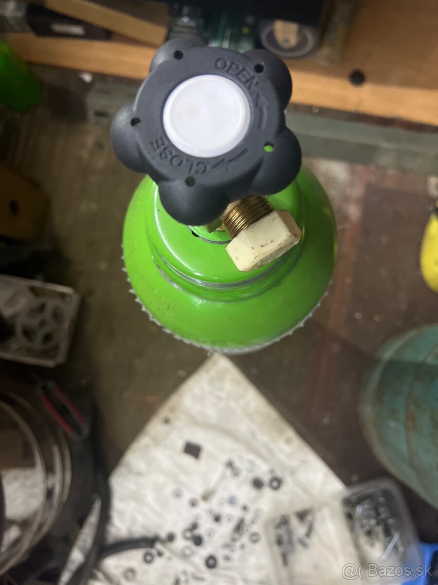 Argon mix nová plná fľaša 8l