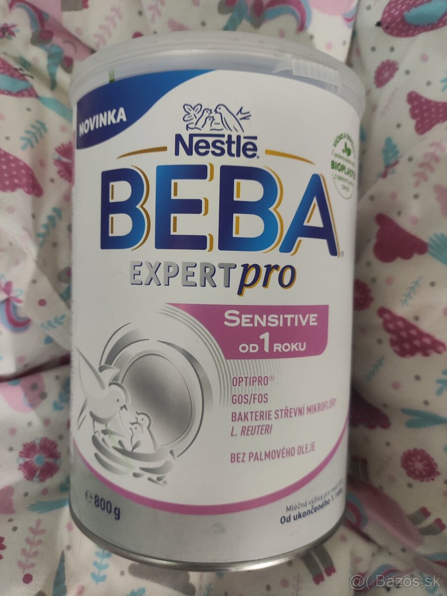 BEBA EXPERT pro SENSITIVE od 1 roka, mliečna výživa 800g