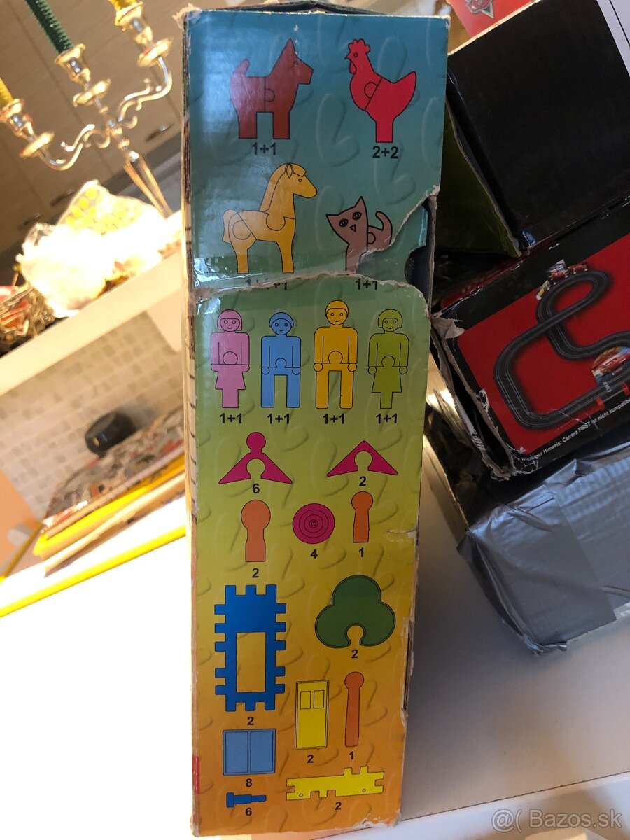 Autodráha, skladačka Vista, terč