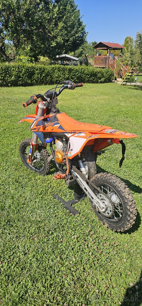 Predám moto KTM sx 50 2023 factory edition