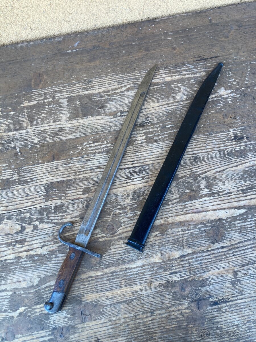 Japonský bodák Arisaka Type 30 Kokura Arsenal