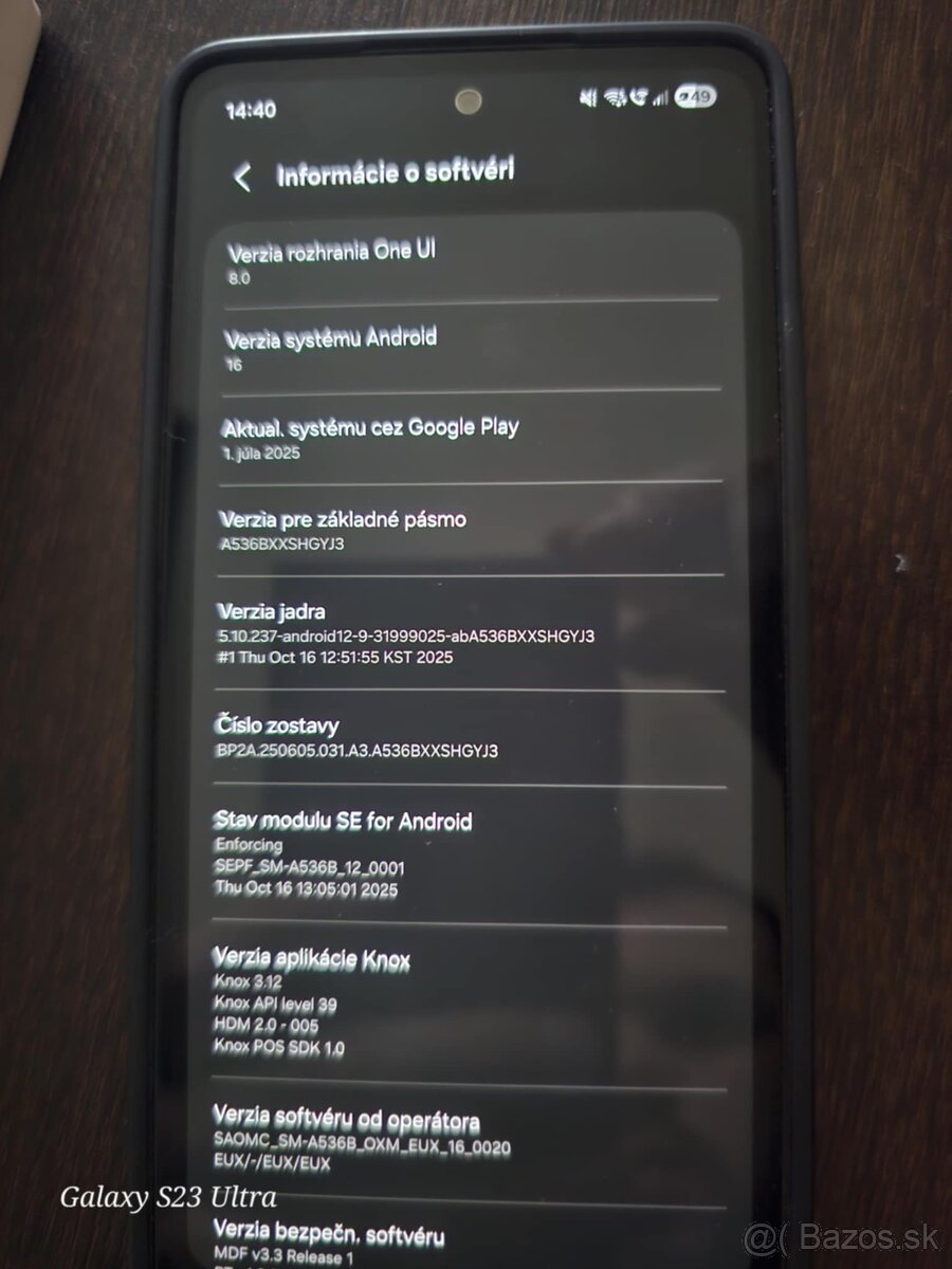 Samsung galaxie a53 5g