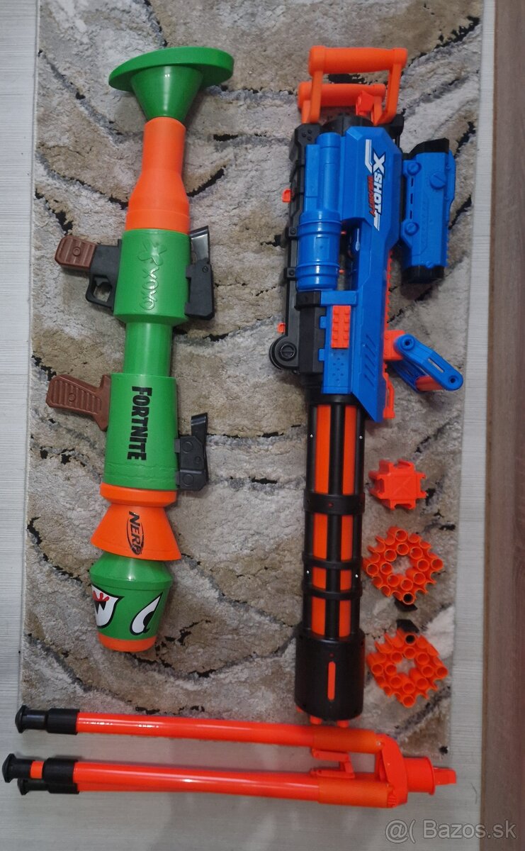 Nerf + X-shot zbrane