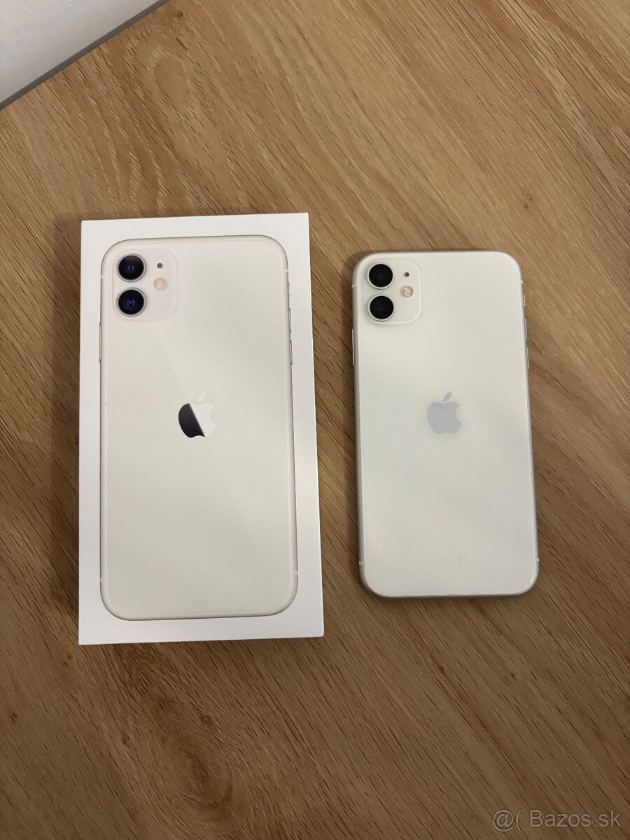 iPhone 11, biely, 64GB