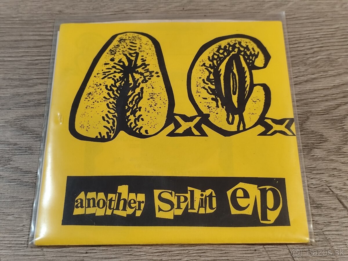 A.C. / MEAT SHITS - 1991 / 1996 split 7"EP -REPRESS-