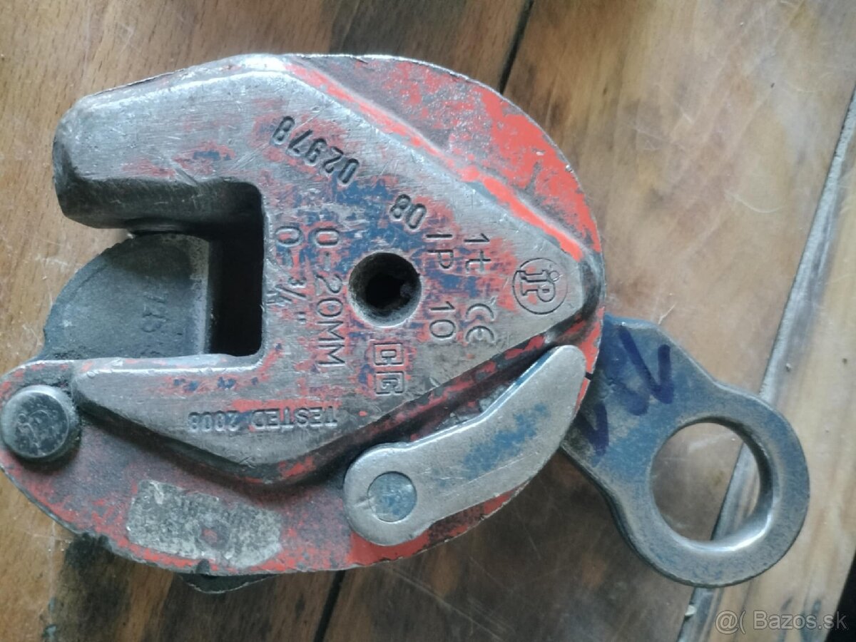 Svorka na dvíhanie plechov