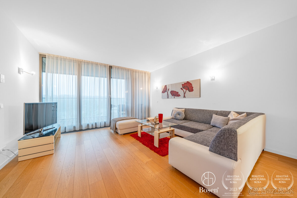 BOSEN | Zariadený 2-izbový byt s terasou a výhľadom na Dunaj