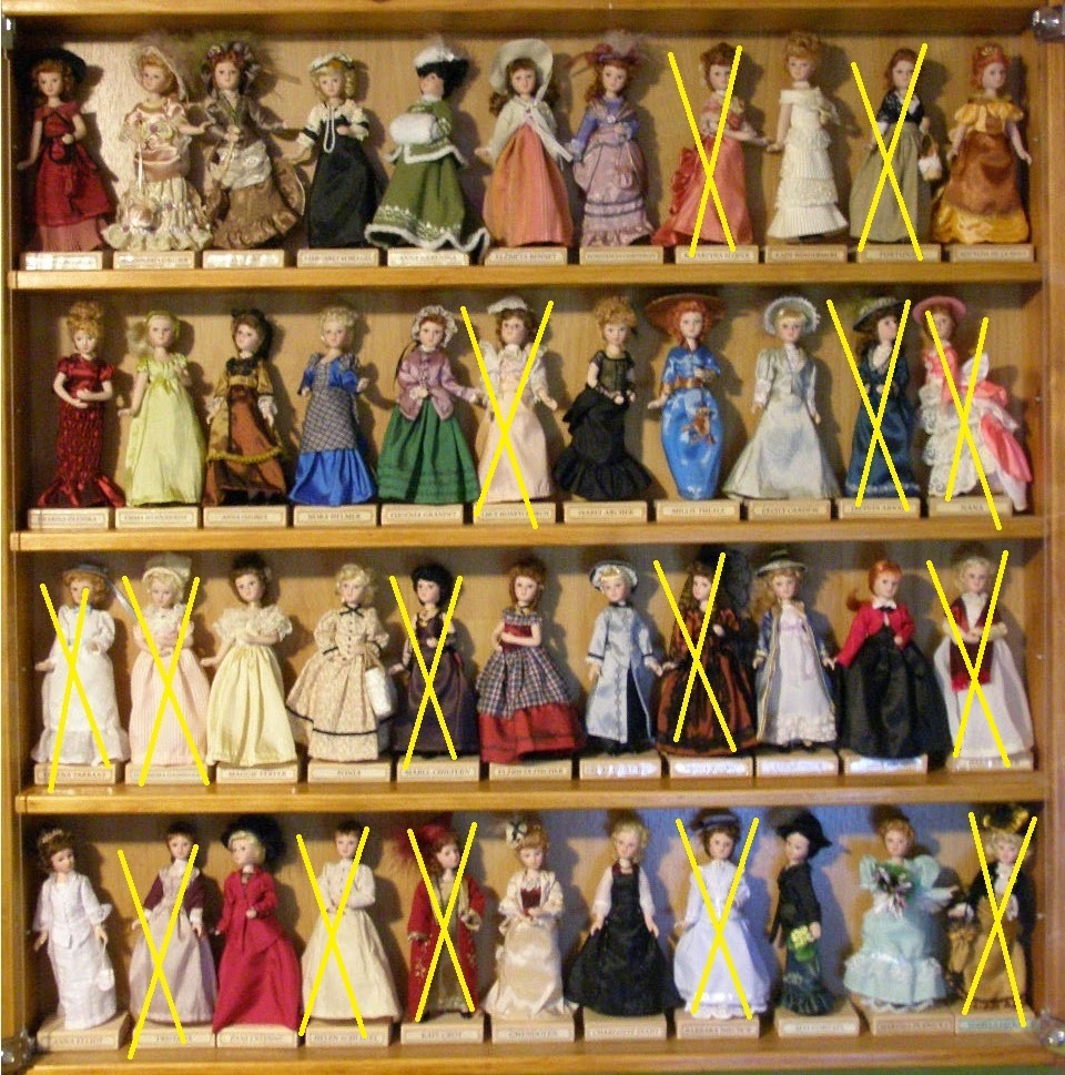 babika porcelanova 29 kusov damy minulych epoch