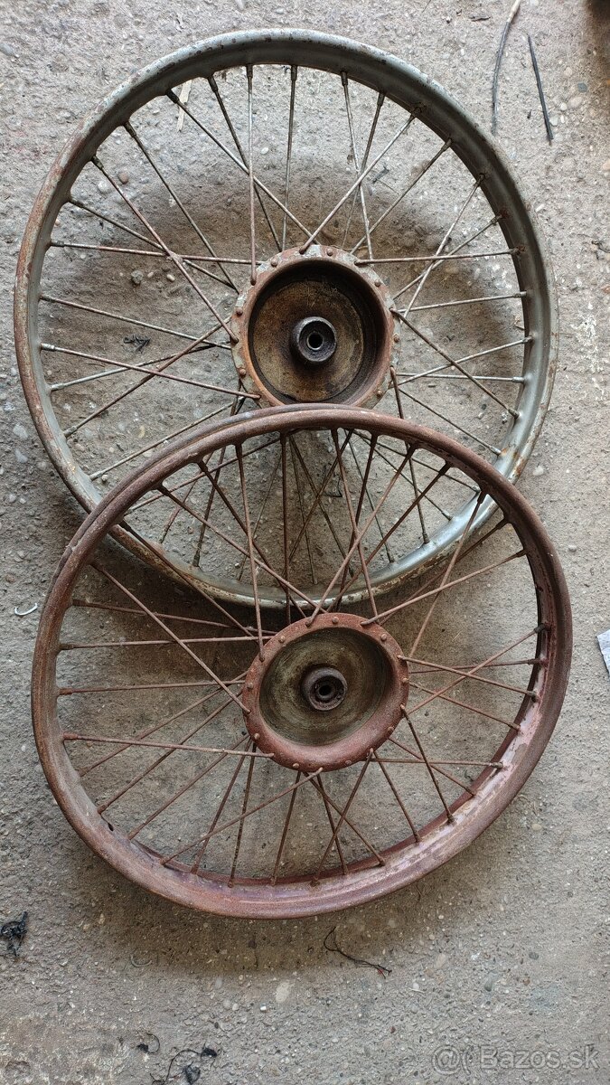 Manet 90 predné kolesá