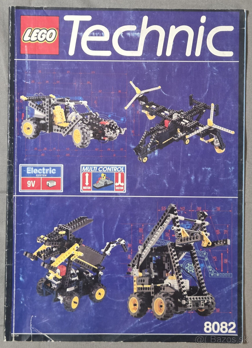 Lego Technic 8082, 90 roky, Na predaj