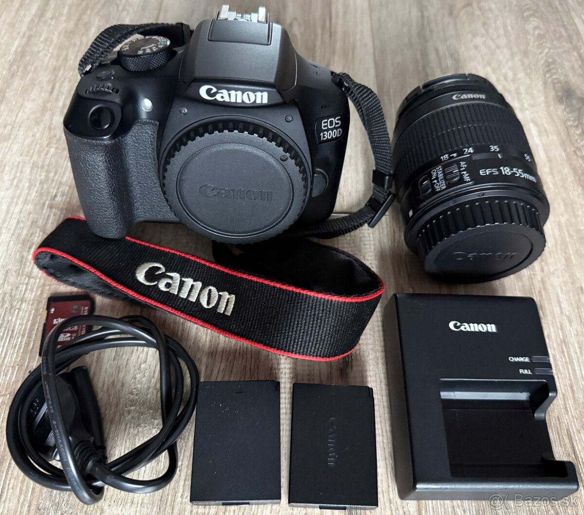 Canon EOS 1300D + EF-S 18–55 mm IS II