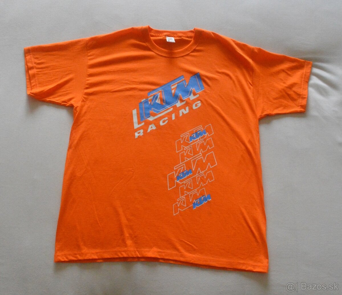KTM oranžové modré XL triko