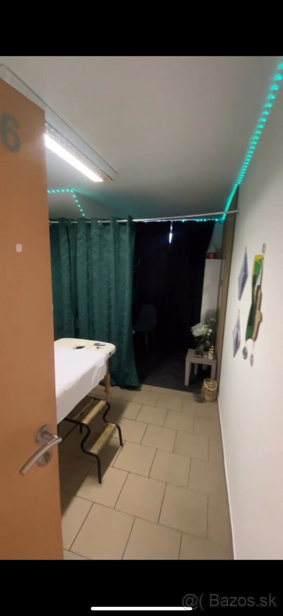 Odstúpim zabehnutú prevádzku masér/fyzio