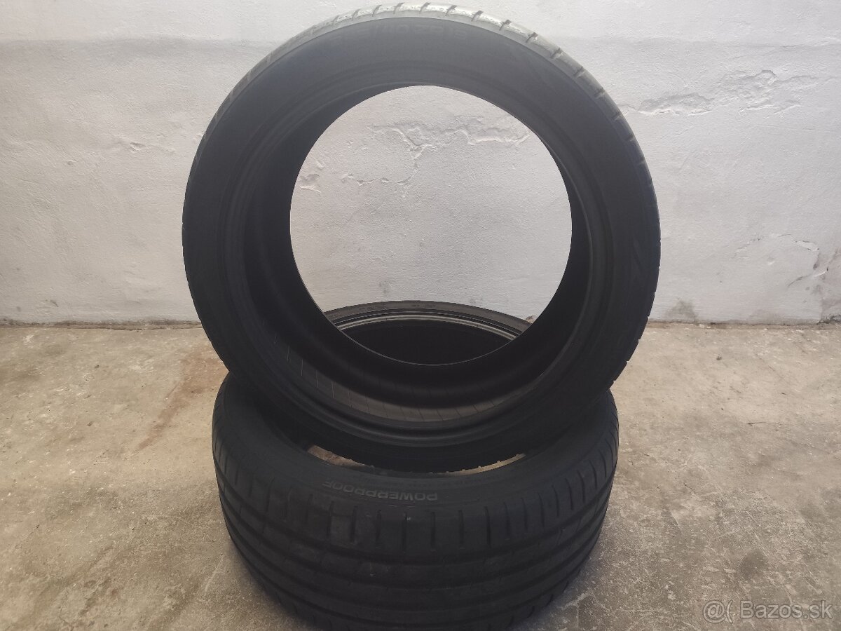 Predám 2x letné Nokian PowerProof 245/40 R19 98Y