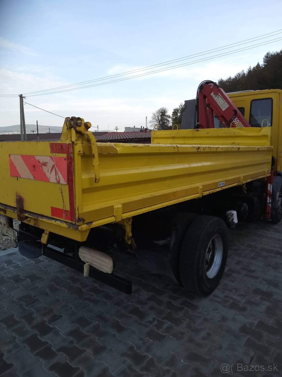 Predám IVECO ML 80 trojstranny sklapač s hydraulickou rukou