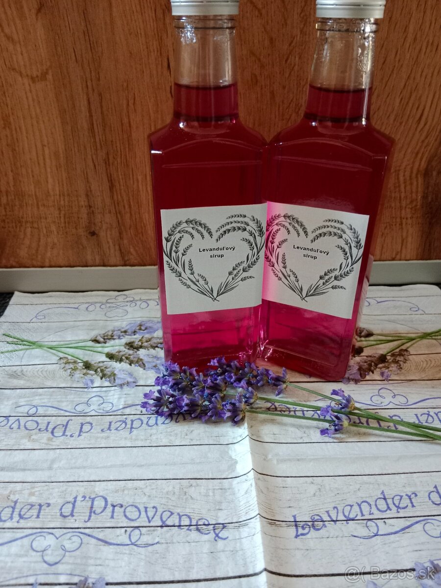 Levanduľový sirup