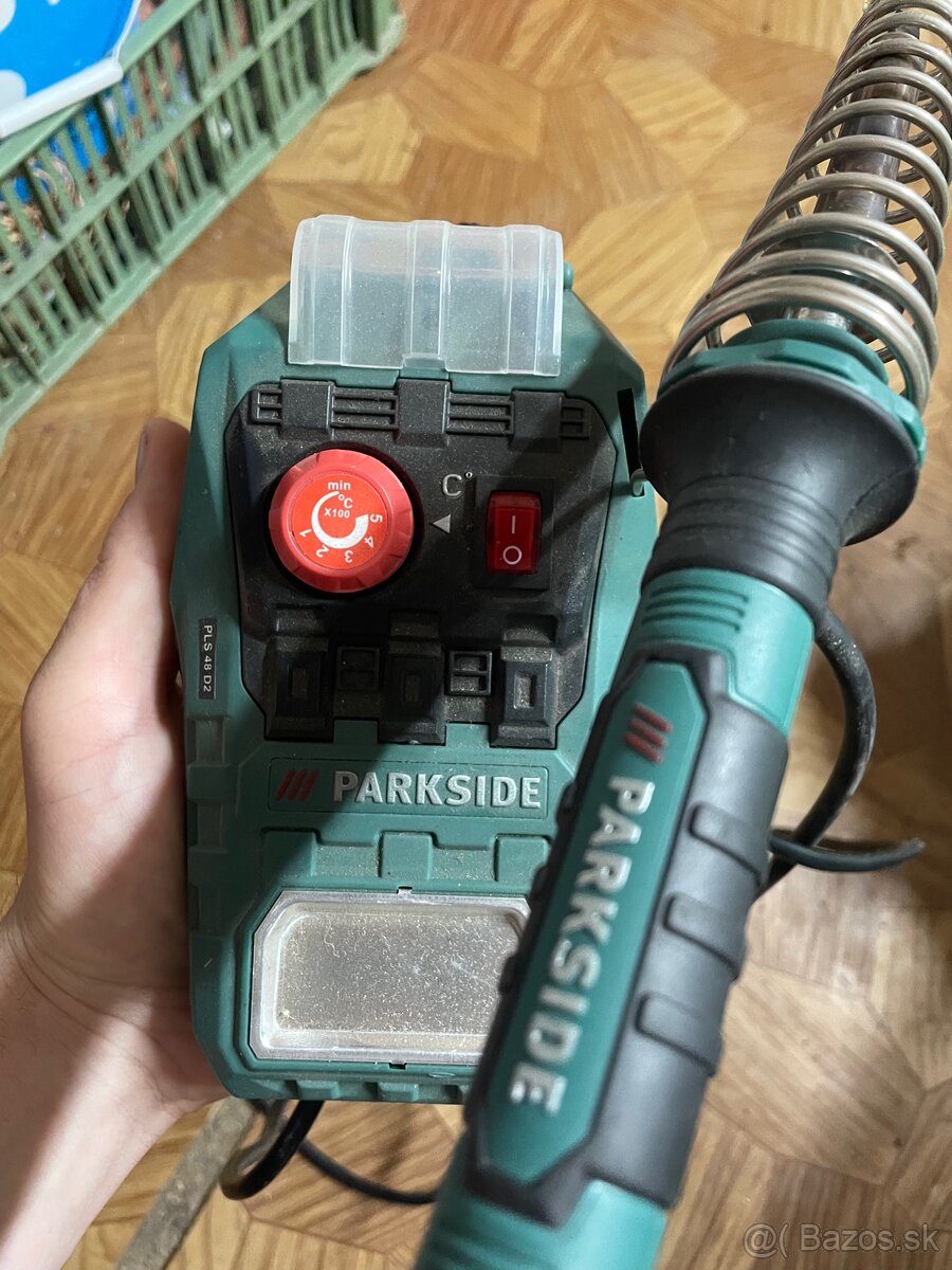 Parkside beuska a spajkovacka