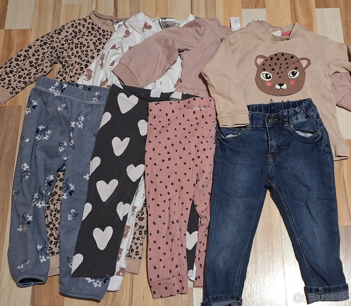 H&M balík oblečenia