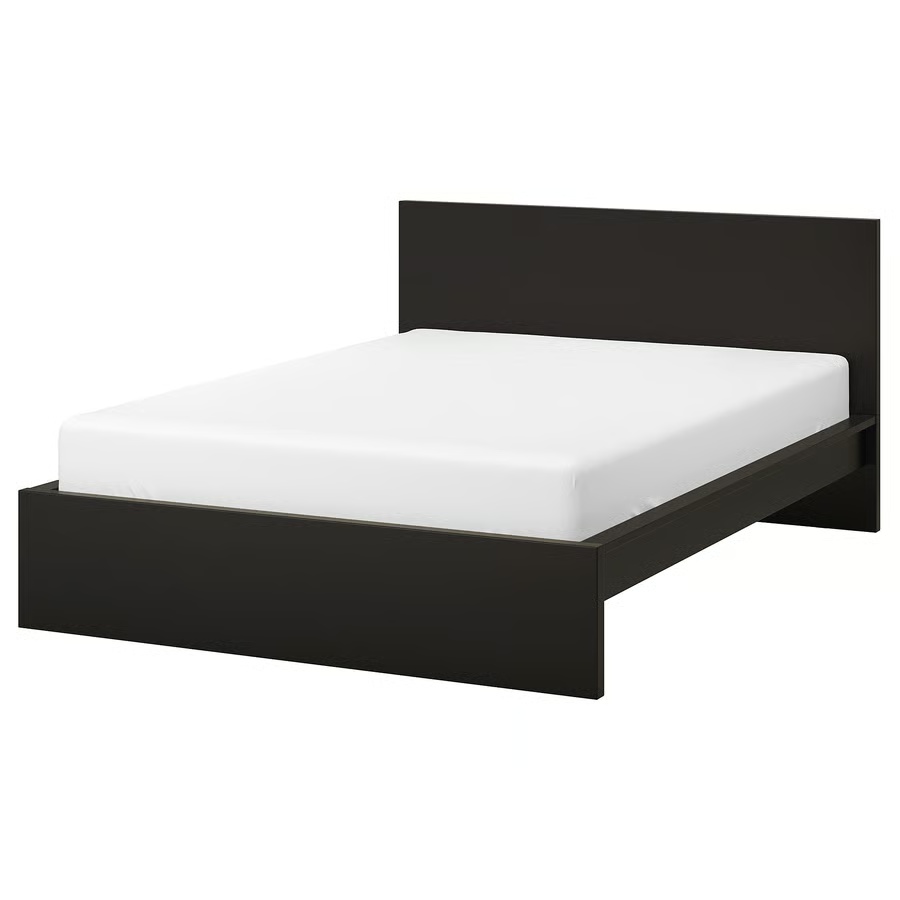 Ram postele IKEA MALM 180x200 - cierny