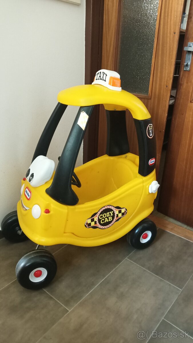 autíčka odrážadlá Little Tikes taxi a 911