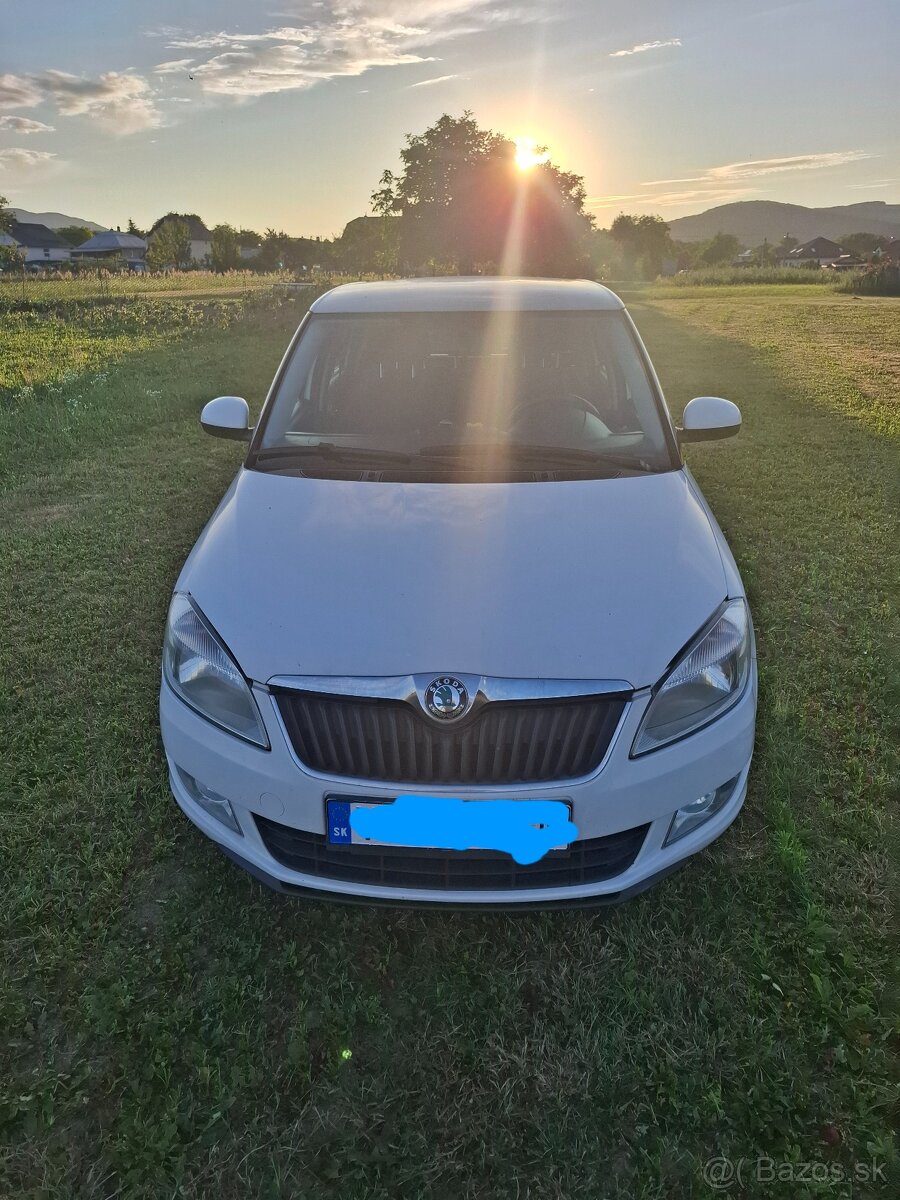 Škoda Fabia 2, 1.6 TDI 55kW, manuál 2012