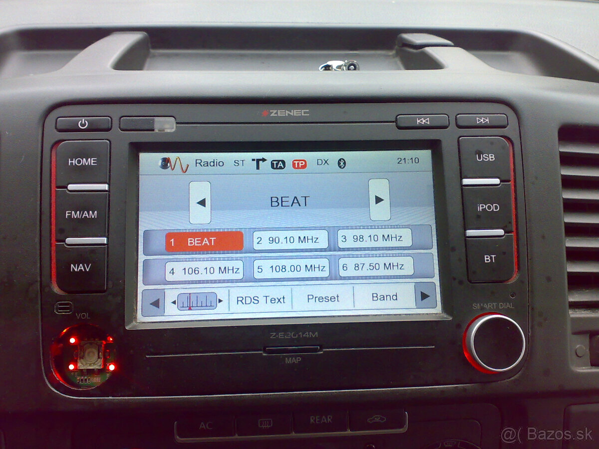 Zenec Autorádio Navigace VW,Škoda,Seat.