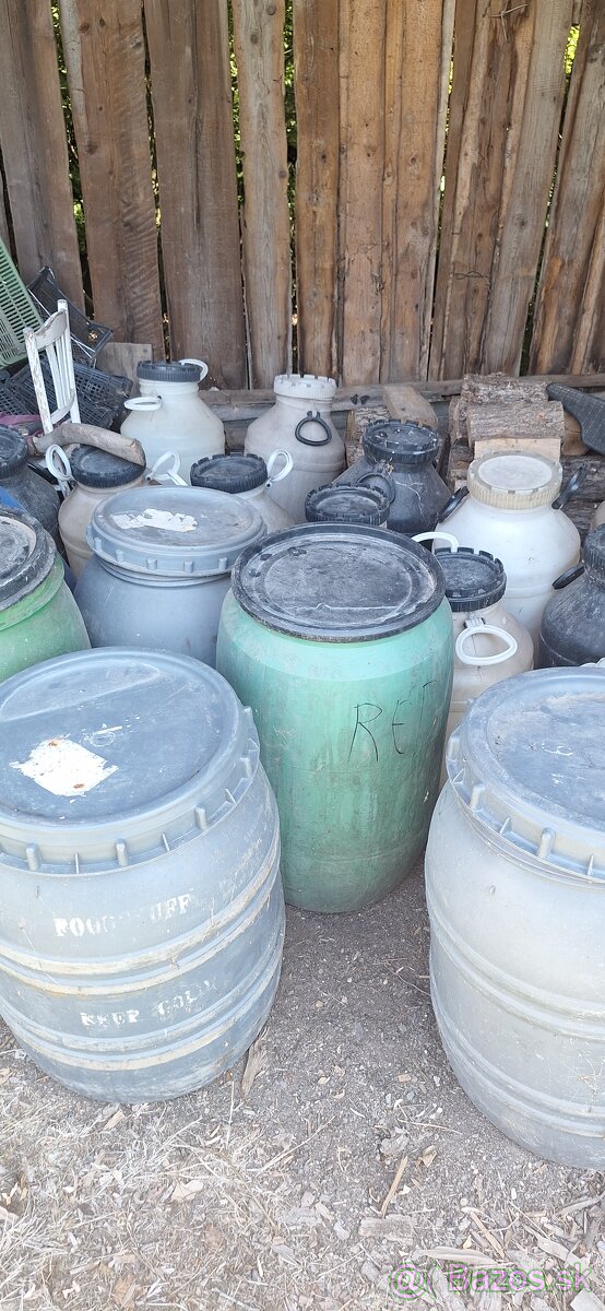 Plastove sudy na kvas alebo vodu