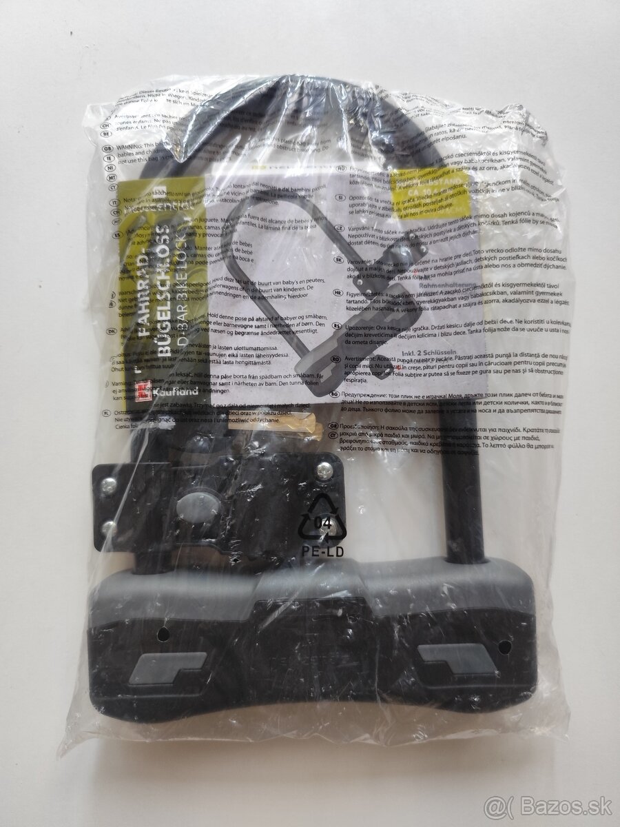 Zámok na bicykel "U"