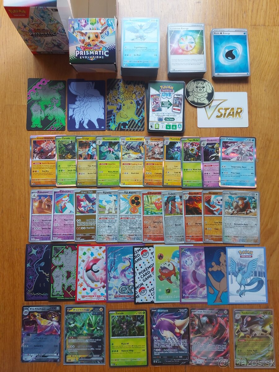 Original pokemon kartičky