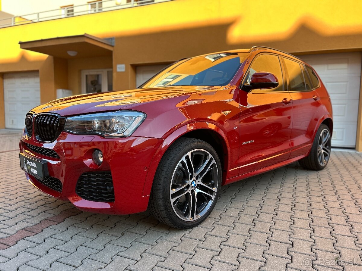 BMW X3, M-packet původ ČR +zimní pneu