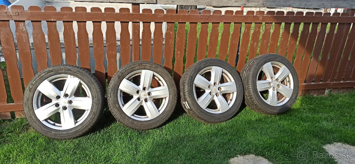 Chevrolet Orlando 5x115 r17 + pneu 225 50 R17sie info