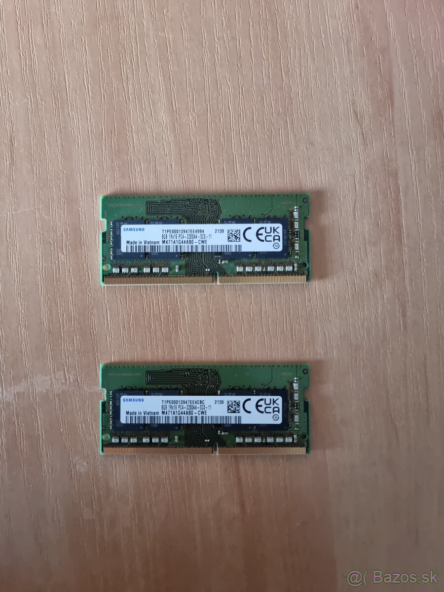 Samsung 16gb DDR4 SO-DIMM 3200AA CL22