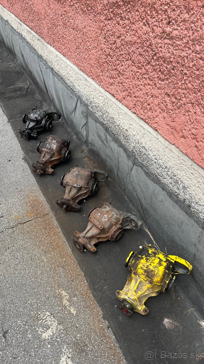 BMW diferaky e30/e36