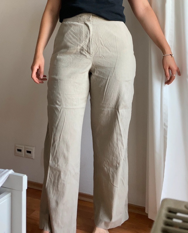 ARKET ľanové nohavice