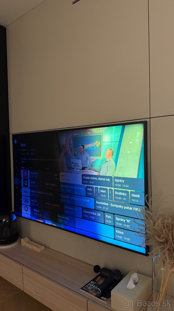 65” SAMSUNG THE FRAME - poškodený display