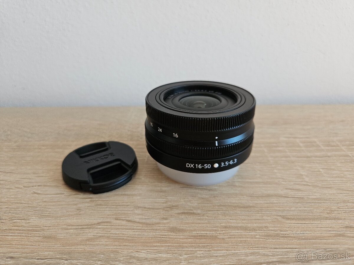 Nikon Nikkor Z DX 16-50 mm f/3,5 - 6,3 VR, zánovný stav
