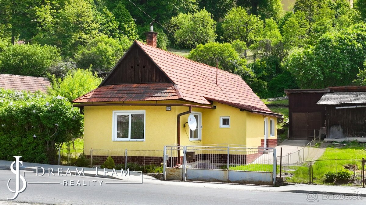 Obývateľný vidiecky dom, chalupa s pozemkom 500m2 Sv. Anton