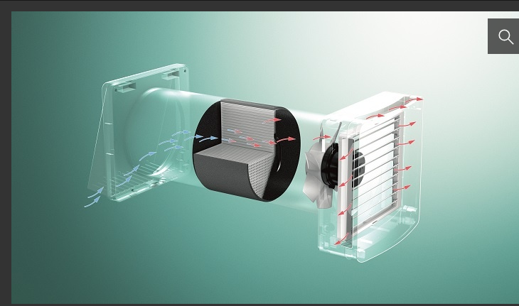 Lokálna rekuperácia Vaillant VAR 60/1 D