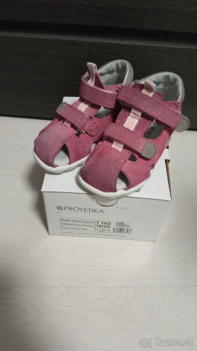 Protetika sandále von aj dnu, veľkosť 24