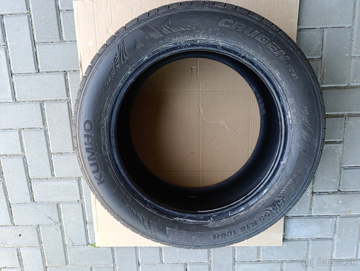 Letné pneumatiky 4 ks KUMHO 235/55 R18