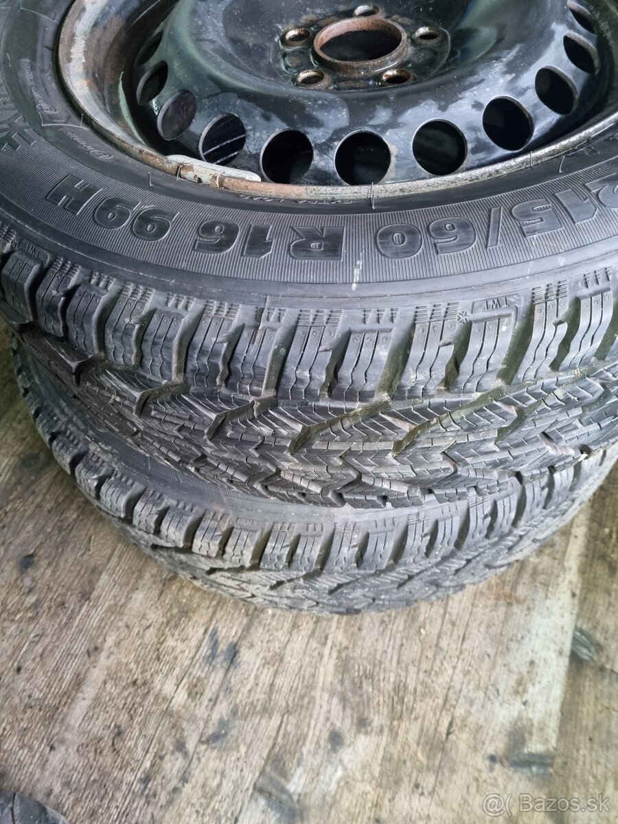 215/60 r16 zimná sada 5x108