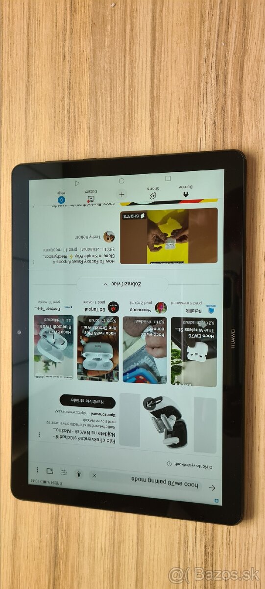 Huawei T3 10 Mediapad so sluchadlami