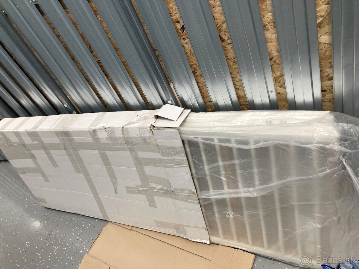 Detská postieľka 120x60 biela, drevo, 50 €